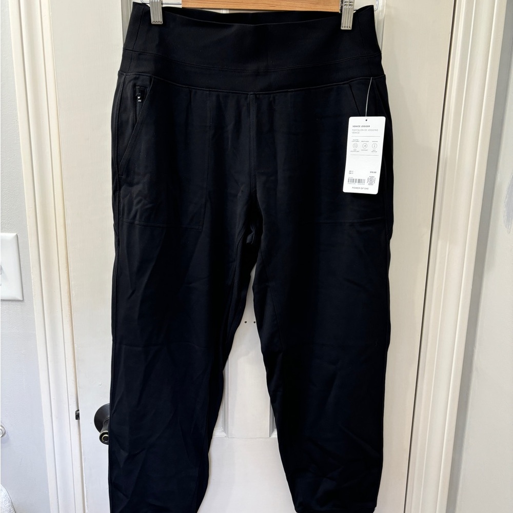 Black Womens Athleta Venice Jogger